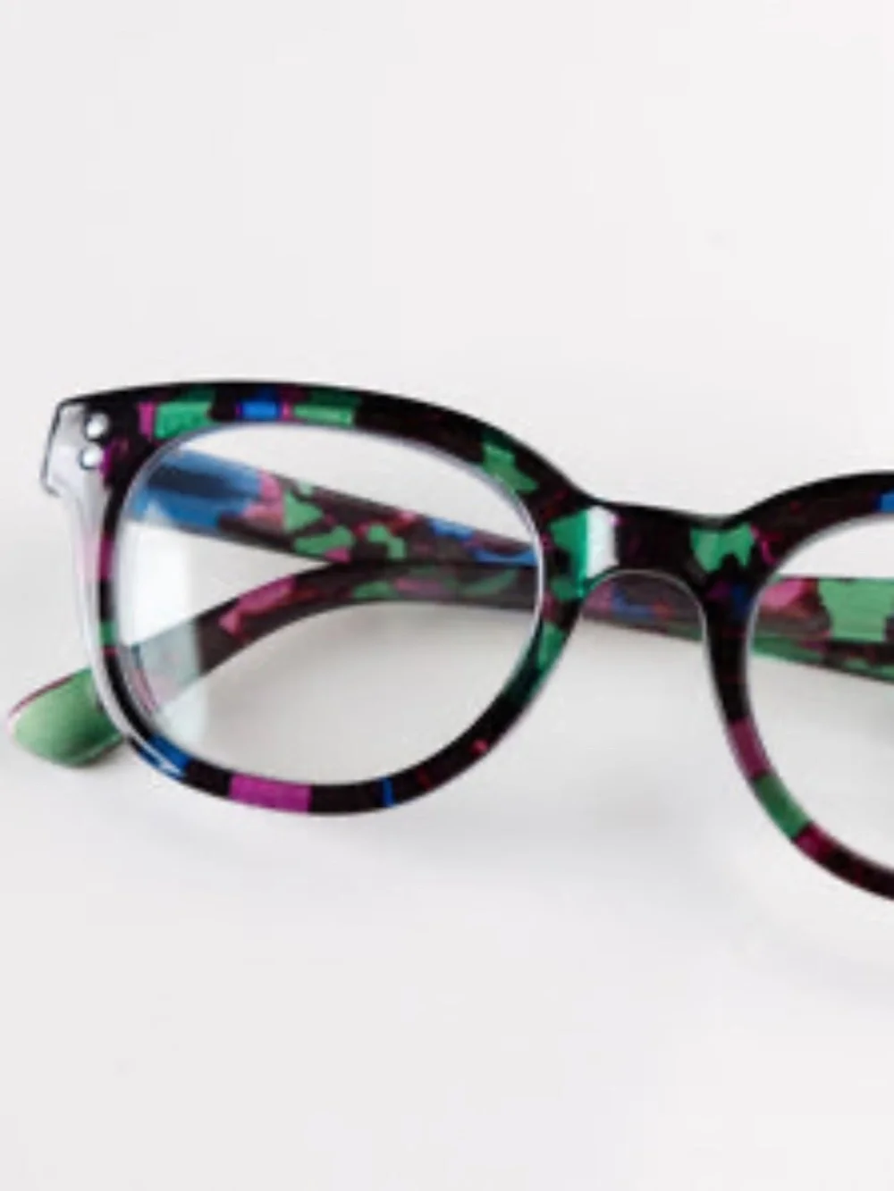 NEW Cosmic Quartz Peepers Blue Light Filtering +1.00 Readers
